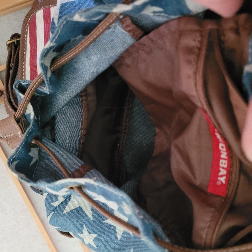 Vintage Union Bay backpack purse - Picture 3 of 7